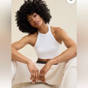 Aerie Superchill Seamless High Neck Bra Top